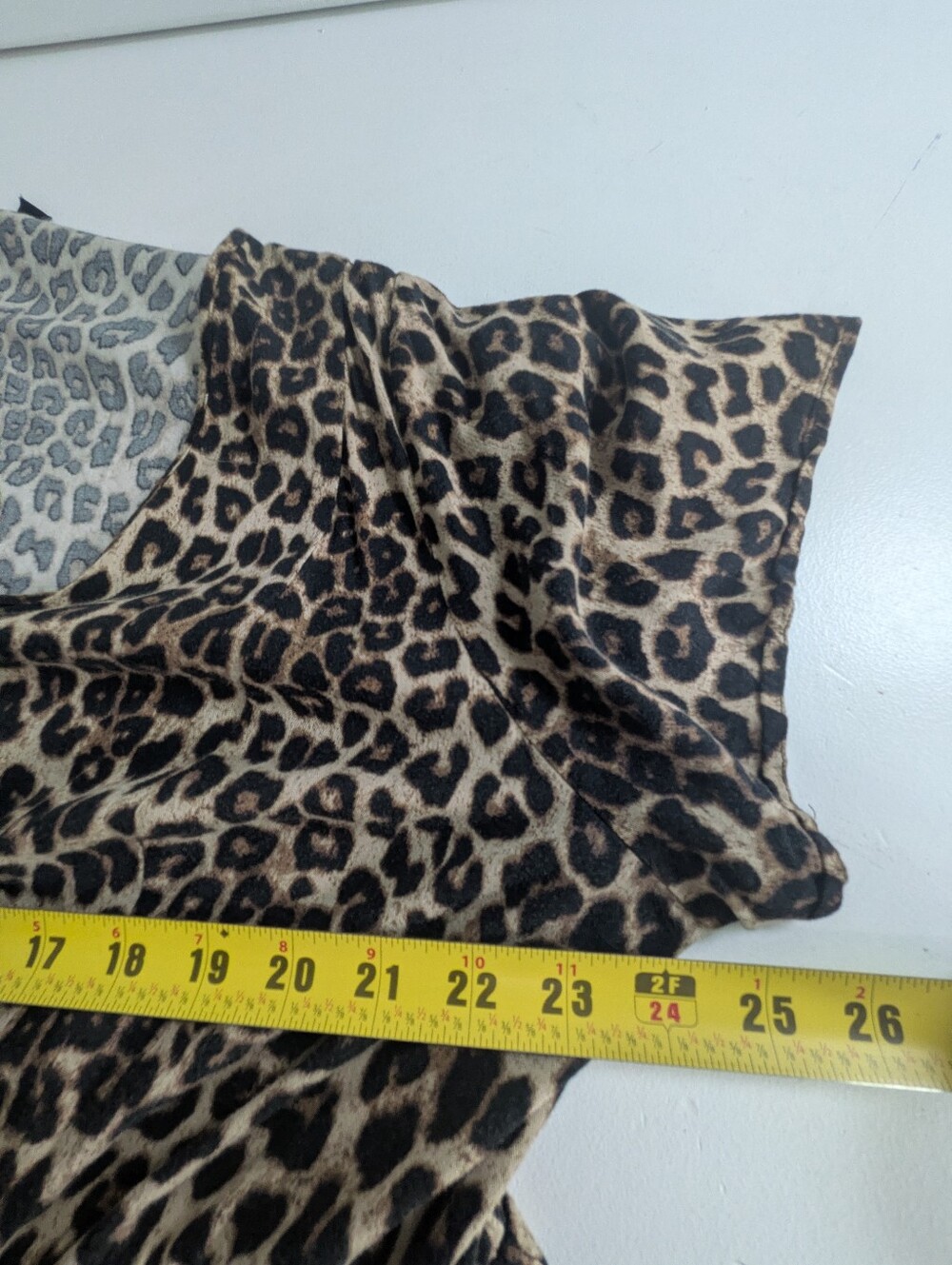 Torrid Plus Size 4x 26 Leopard Print Midi Dress  Short Sleeve - Picture 10 of 11